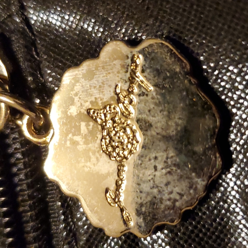 Joan Boyce designed hobo purse, Black shiny fabric,lined,lots of pockets inside - Picture 5 of 8